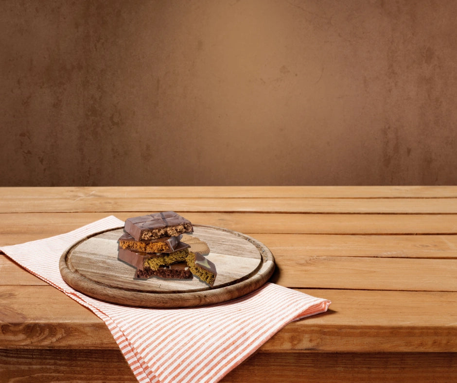 Biscoff Kunafa Chocolate Bar