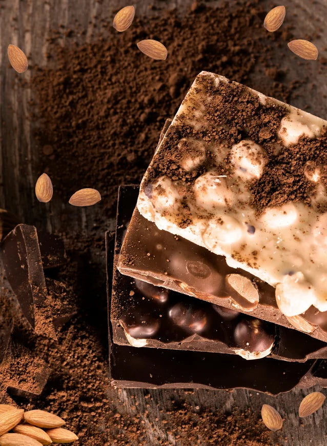Roasted Almond (Sea Salt) Chocolate Bar
